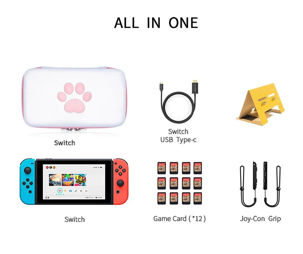 NS Switch Lite Портативный прочный Чехол-сумка для nintendo Switch контроллер NS консоль дорожная сумка для хранения аксессуары