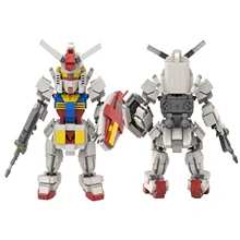 

MOC classic anime characters Armored Fighting Driving Building Blocks Toys Japanese Machine-Warriorals Model Bricks Gift