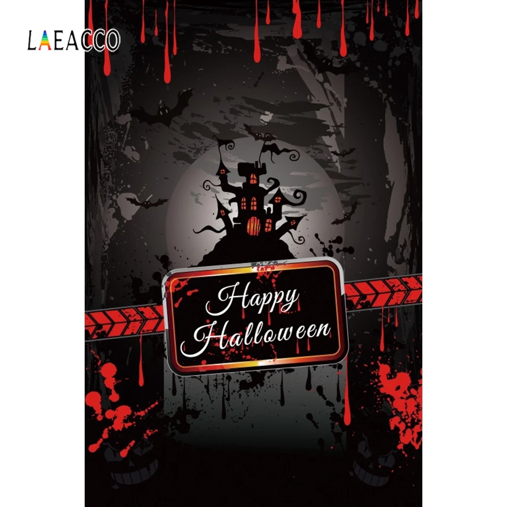 

Laeacco Happy Halloween Backdrop Photography Background Photocall Party Decoration Vinyl Photographic Backdrops For Photo Studio