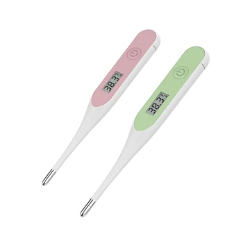

2 Pcs Digital Thermometer, Rapid Reading of Adult Children's Body Temperature in 20S - Red & Green