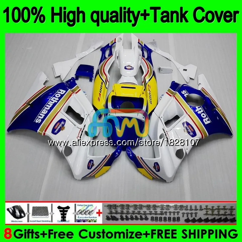 Топ+ майка для HONDA CBR 600F2 600 F2 FS CBR600FS 1BS. 10 CBR600 F2 CBR600F2 Rothmans синий 91 92 93 94 1991 1992 1993 1994 обтекатель