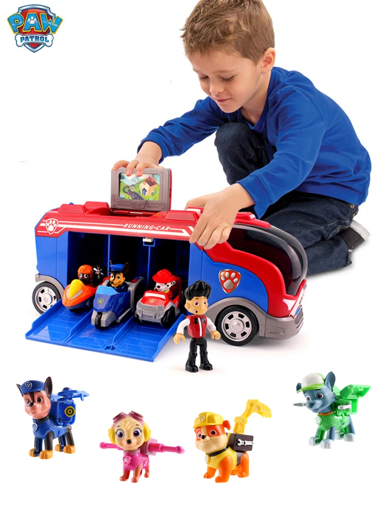 paw patrol rescue bus