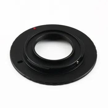 

Black Anodized Aluminum Metal Adapter Camera Convert Ring for Olympus PM1 C Mount Lens to Micro 4/3 M4/3 for Panasonic GX1 GF5