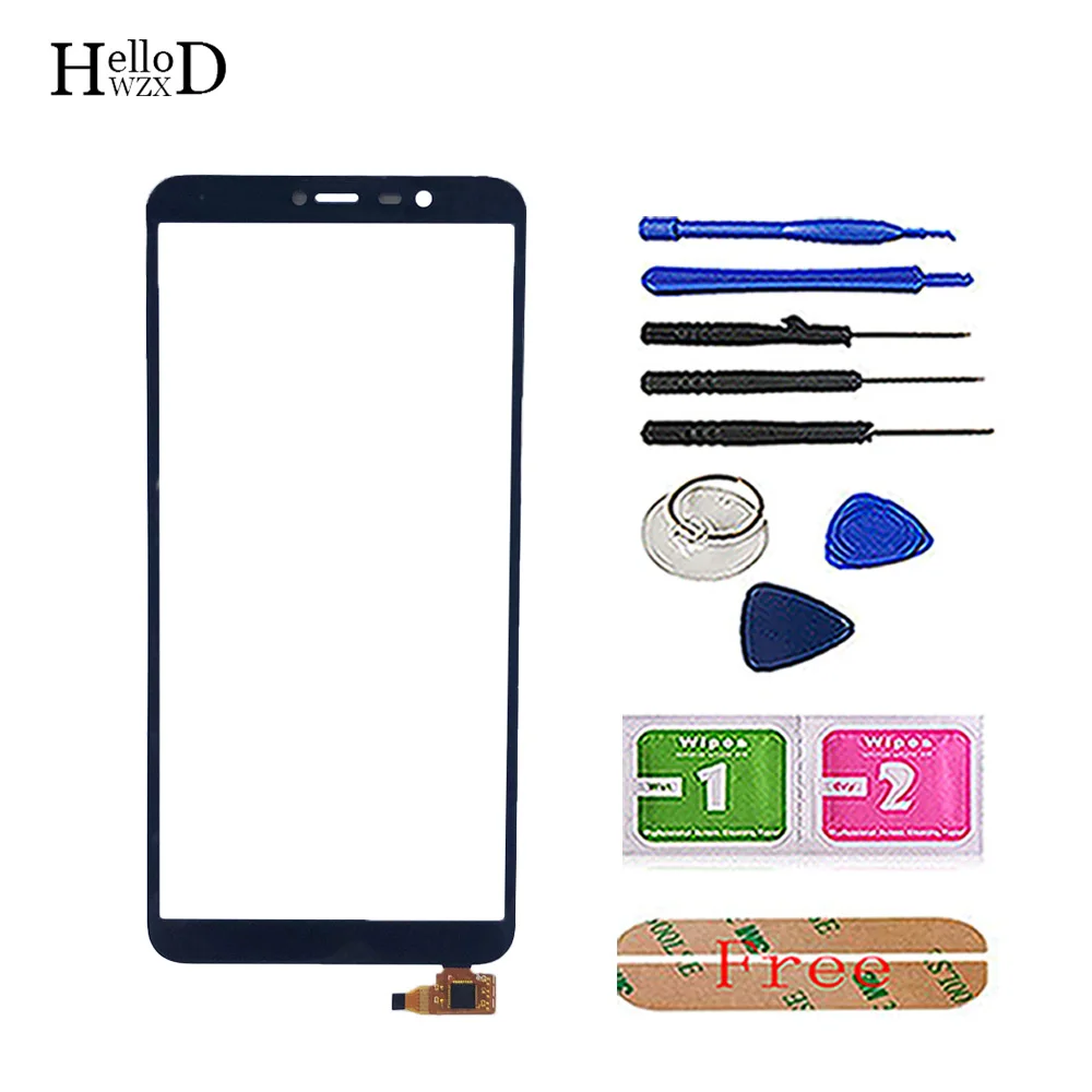 Touch Screen Da 5.99 ''Per Wiko Y80 Touch Screen 100% Testato Digitizer Touch Panel Mobile Tools