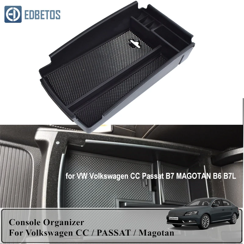 for volkswagen passat b6 b7 2006 2013 car armrest box center console storage glove box organizer insert tray for volkswagen cc glove boxes aliexpress