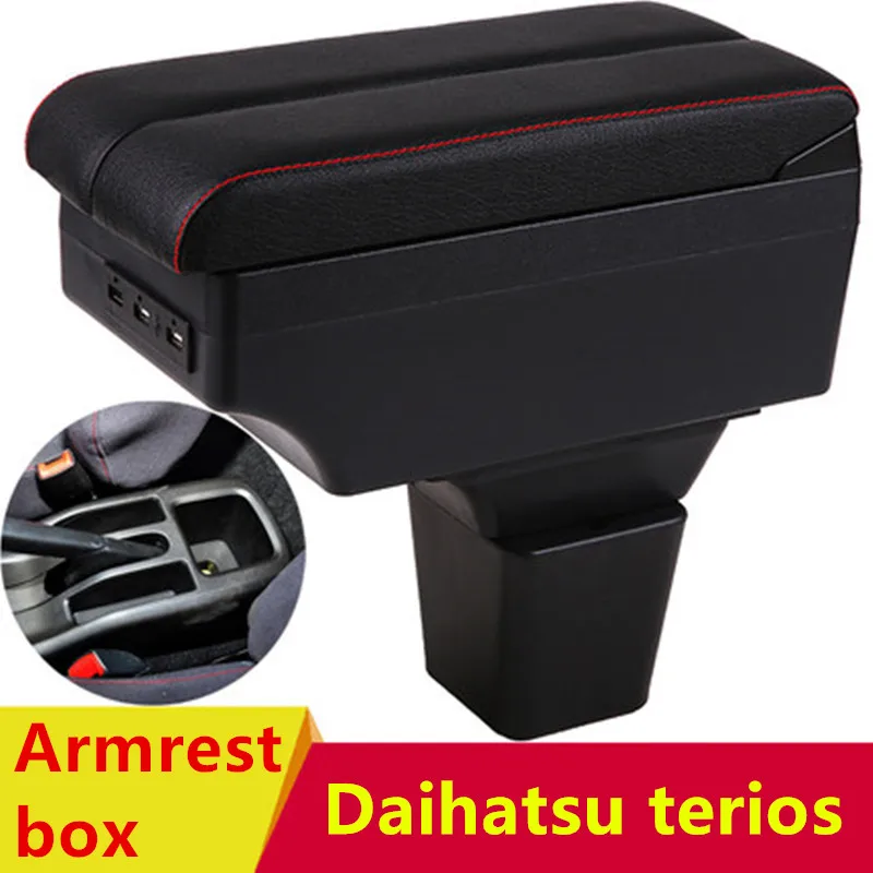 Для Daihatsu Terios подлокотник коробка центральный магазин содержимое коробка продукты интерьер подлокотник хранения аксессуары Запчасти