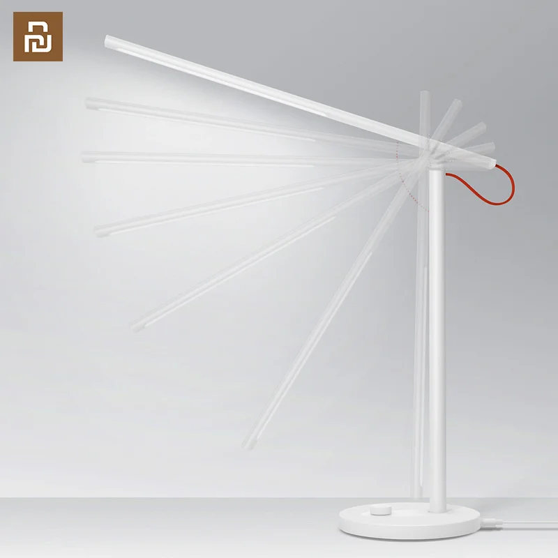 Умная Светодиодная настольная лампа Xiaomi приглушаемый светильник для чтения с