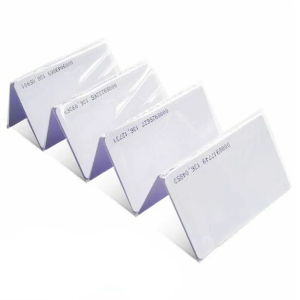 

1pcs 125khz EM4100 TK4100 Read Only White ID Card Keyfob Badge Key Fob RFID Token Tag Back door Token Access Control Tag