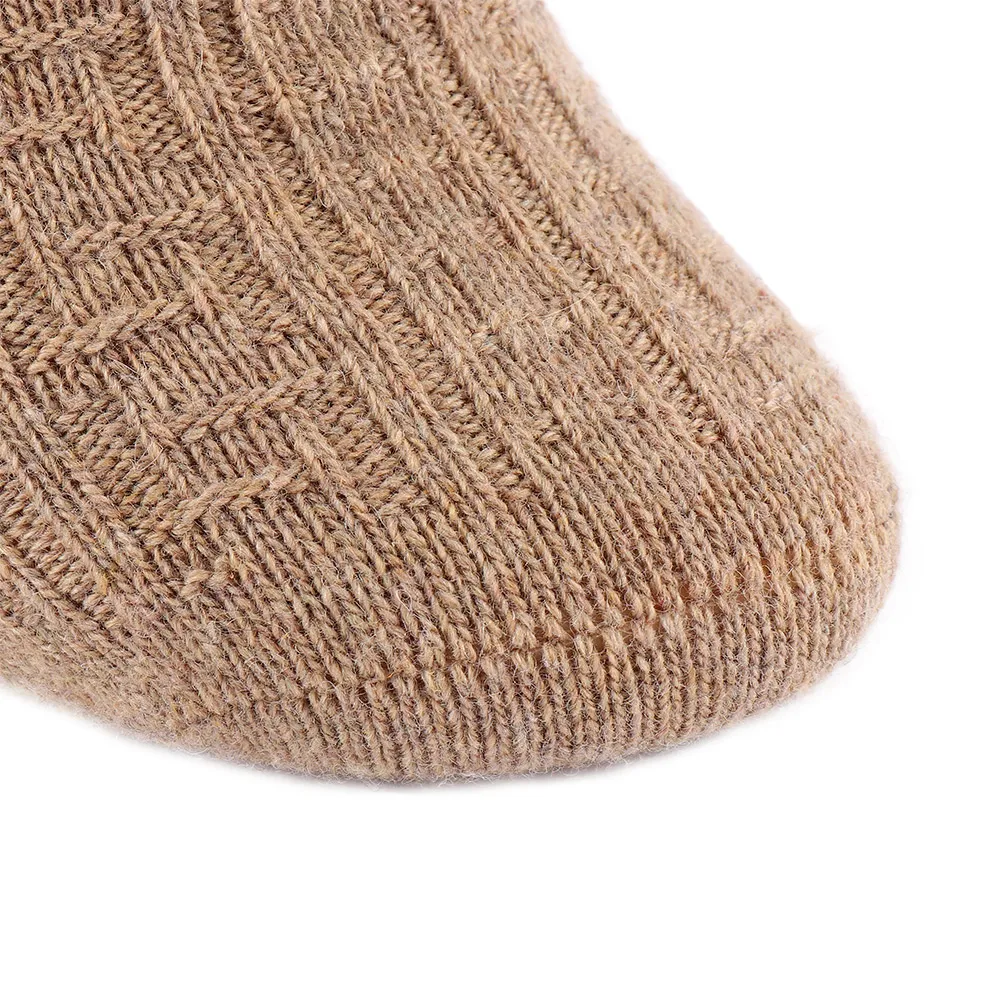 1 Pair Woolen Warm Thick Autumn Stockings Men Wool Socks Double Needle Sock Winter Socks High Quality New