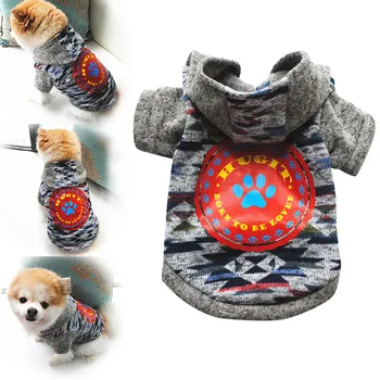 

Pet Soft Winter Warm Pet Dog Clothes Sports Hoodies For Small Dogs Chihuahua Pug French Bulldog Clothing Puppy Dog Coat Jacket#