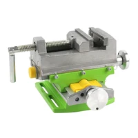 3 Inch X Y-axis Cross Bench Pliers Adjustable Table Compound Table Vise Worktable Bench Vise Clamp Fixture For DIY CNC Drill 1