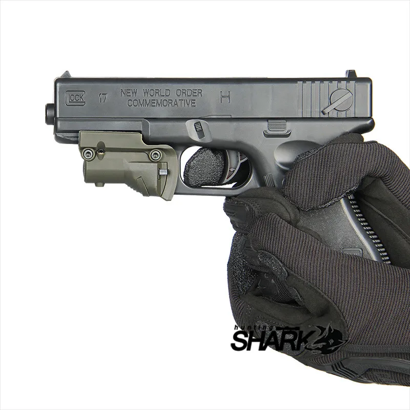 PPT красный лазер Aimer Тактический лазерный прицел для всех glocks лазерная указка для G и BARAK пистолетов с боковыми канавками HS20-0019
