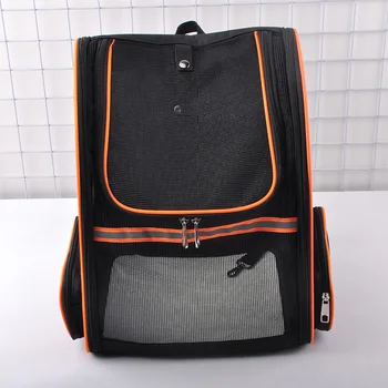 

Pet Carrier Backpack for Small Dogs Cats Breathable Mesh Puppy Pack Bag E2S