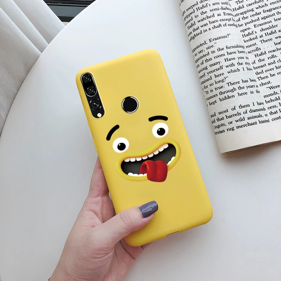 Stylish Cartoon TPU Silicone Cover for Huawei Honor 9X Premium
