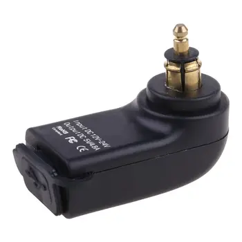 

Waterproof Motorbike 12V Dual USB Charger Power Adapter Hella DIN Plug Socket for BMW Triumph Motorcycle
