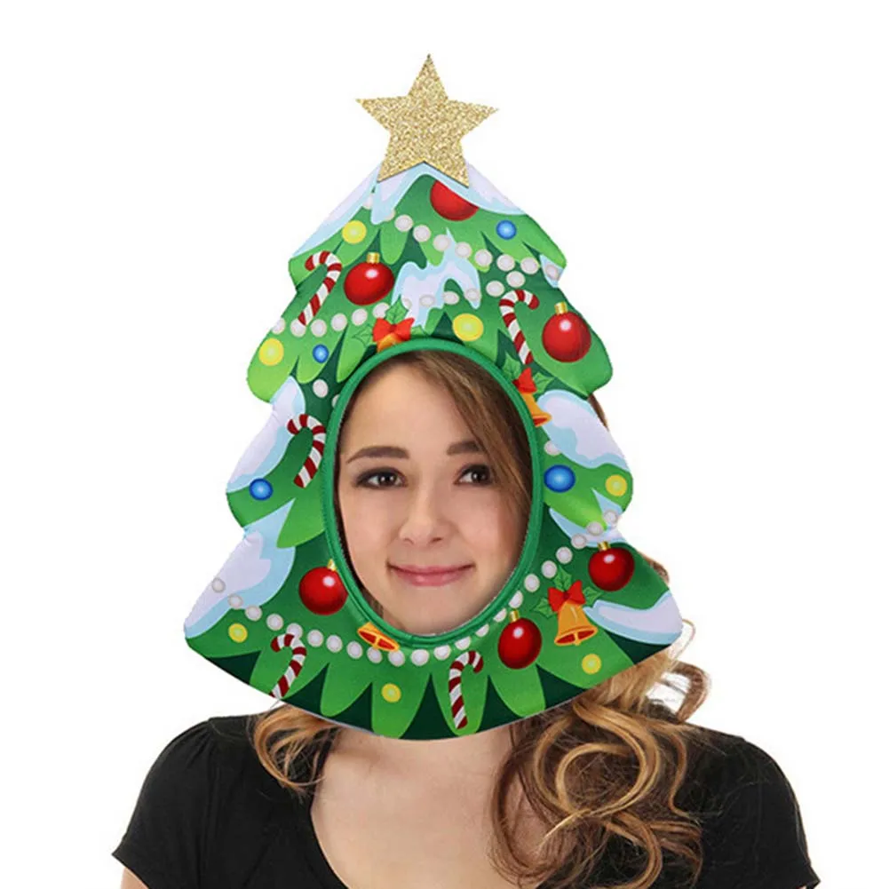 Christmas Tree Hat Cosplay Theme Party 