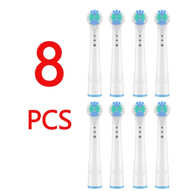 4x Replacement Brush Heads For Oral-B Electric Toothbrush Fit Advance Power/Pro Health/Triumph/3D Excel/Vitality Precision Clean 8pcs