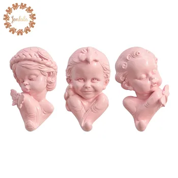 

Hot Cute Decorative Angel Hook Creative Baby Hook Resin Model Bathroom Wall Coat Hook Best Home Decoration