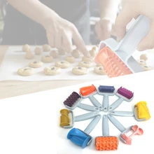 Hoomall рождественские формочки для печенья пластиковые DIY ролик для приготовления печенья Резак роликовый нож для изготовления хлеба формы для выпечки кондитерских украшений инструменты