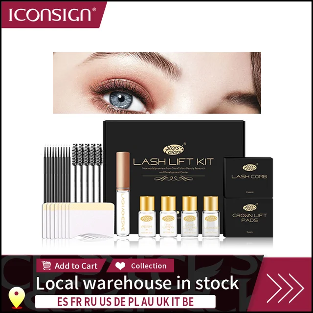 Dropshipping Quick Lash Lift Kit Eyelash Perm Set Lashes Lifting Curling Eye lash Eye Cilia Makeup 5-8 Minutes Can Do Your Logo 1