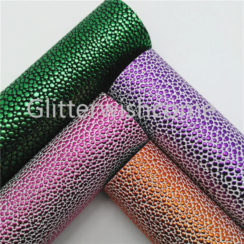 Glitterwishcome 21X29 см A4 Размер Икра тиснением искусственная ткань кожа, синтетическая кожа ткань листы, винил для бантов, GM455A