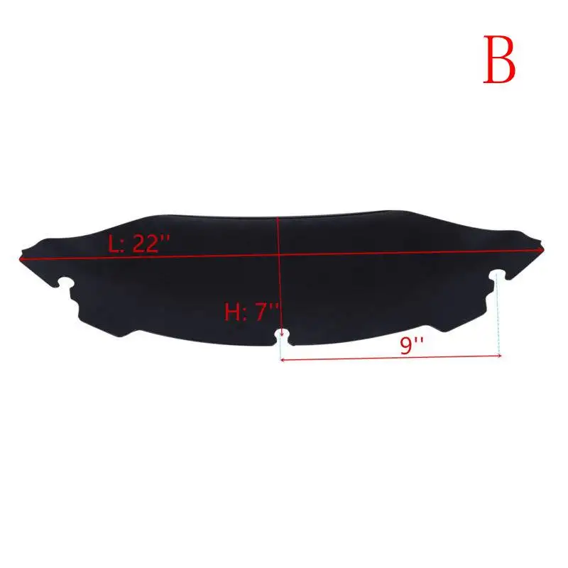 Мотоцикл 5 ''7'' 10,5 ''ветровое стекло для Харли Электра Glide Ultra Limited Classic - Цвет: type B