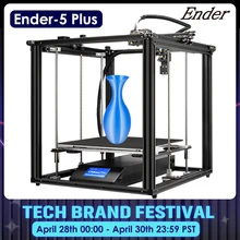 Alta precisão Ender-5 mais 3d impressora de tamanho grande nivelamento automático, z-eixo duplo power fora currículo creality 3d