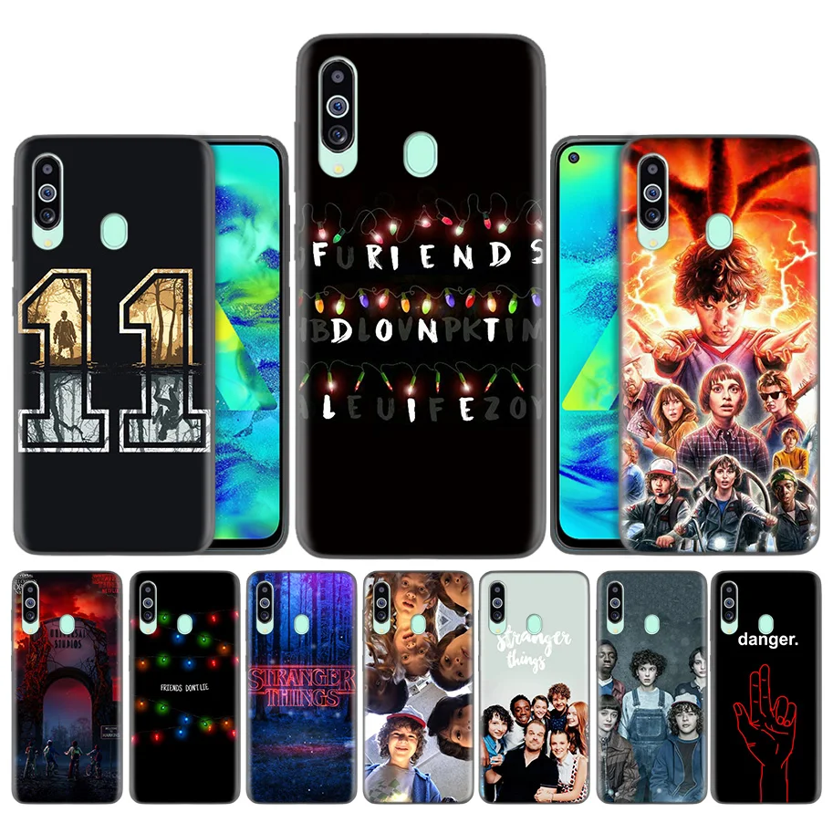 

Coque Case for Samsung Galaxy J4 J6 A6 A8 A7 A8 J8 Plus M10 M20 M30 M40 A9 2018 Note 10 Pro Covers Stranger Things Christmas Lig