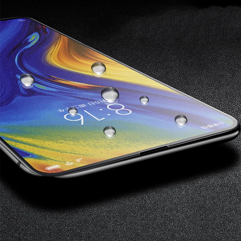 Матовое закаленное стекло EXUNTON с защитой от отпечатков пальцев для samsung Galaxy A5 A6 A7 A8 Plus матовая защитная пленка для экрана