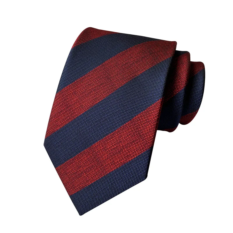 Neck Tie Geometric Striped Plaid Men's Tie Red Blue Grey Classic Neck Ties Leisure Business Wedding 8cm Necktie