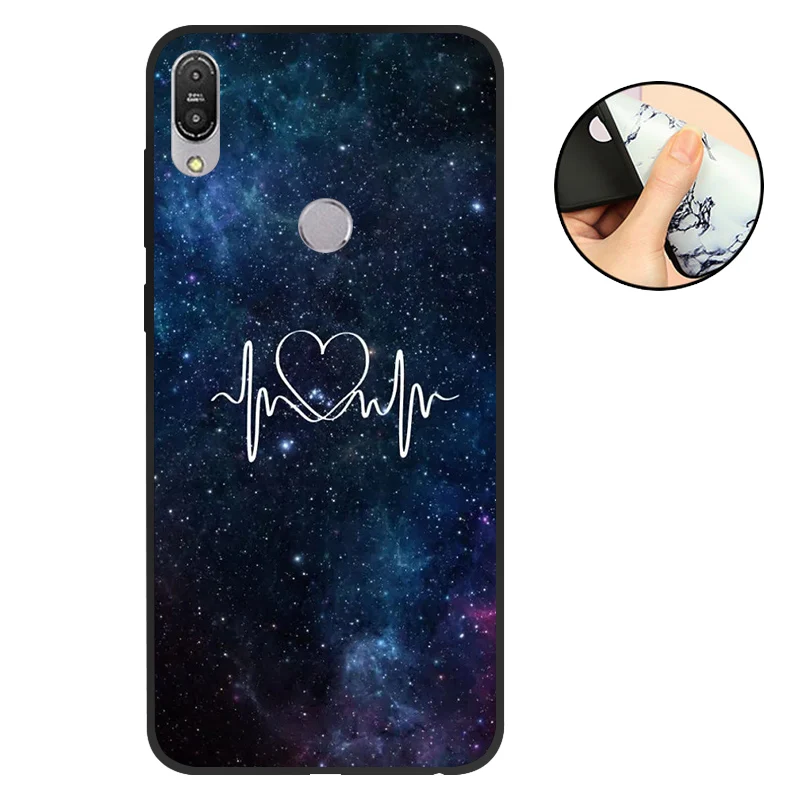 AXY Чехол для ASUS Zenfone Max Pro M1 ZB601KL ZB602KL, Мягкий Силиконовый Чехол Для Zenfone Max Pro M1 ZB602KL, чехол для задней панели телефона - Цвет: AXY