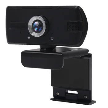 

1pc 1080P Web Camera Wide Angle USB Port HD Built-in Microphone Computer Webcam for Live Broadcast