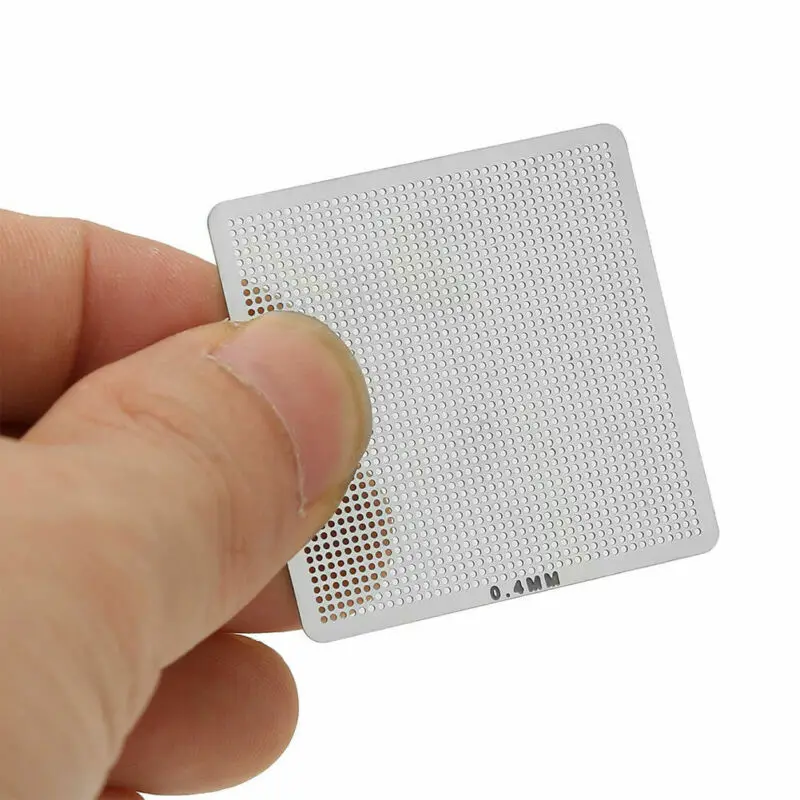New 130pcs BGA Reball Reballing Rework Net Universal Stencil Directly Heat Set