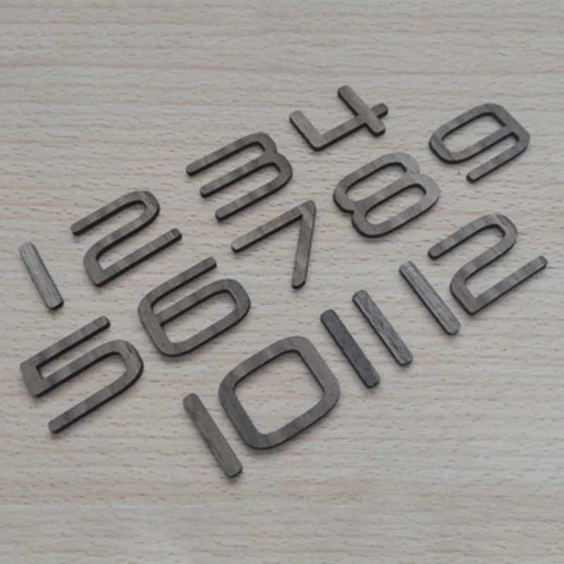 DIY Запчасти для настенных часов классические домашние аксессуары с цифрами