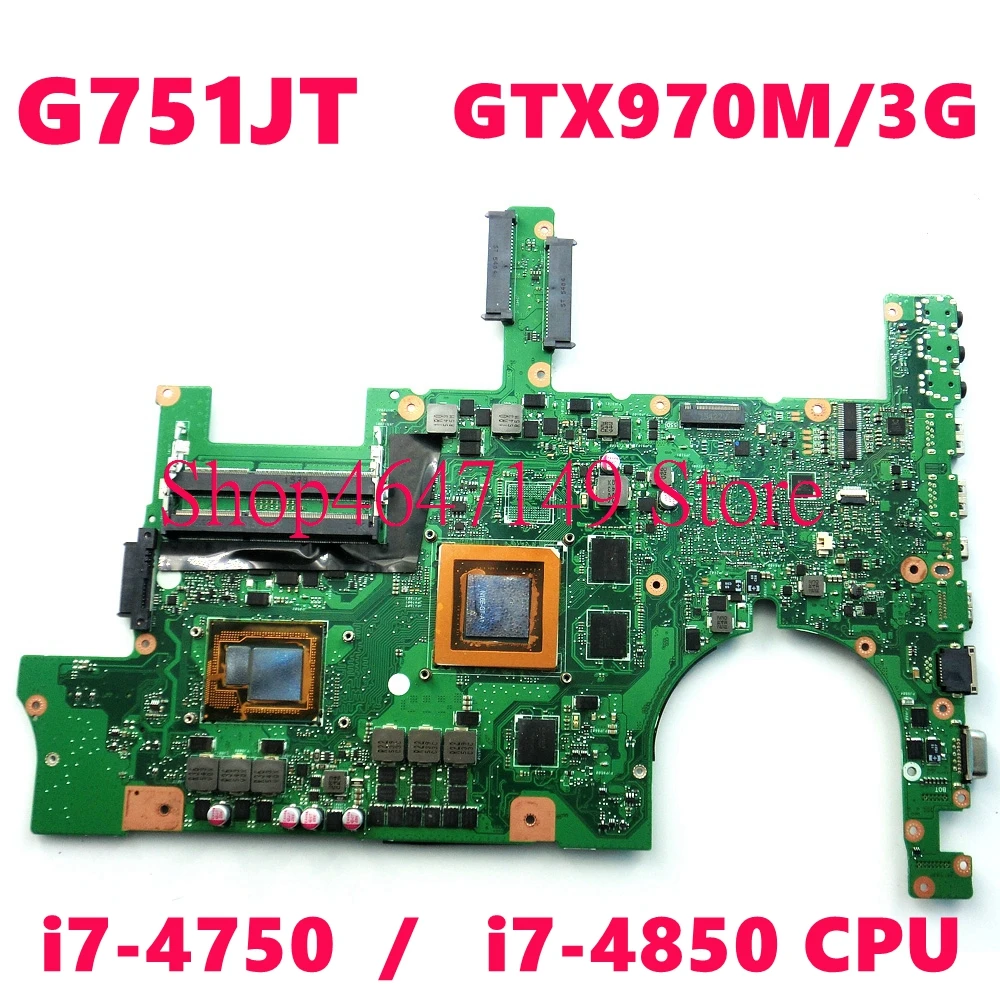 G751JT GTX970M 3GB Motherboard REV 2.5 For ASUS