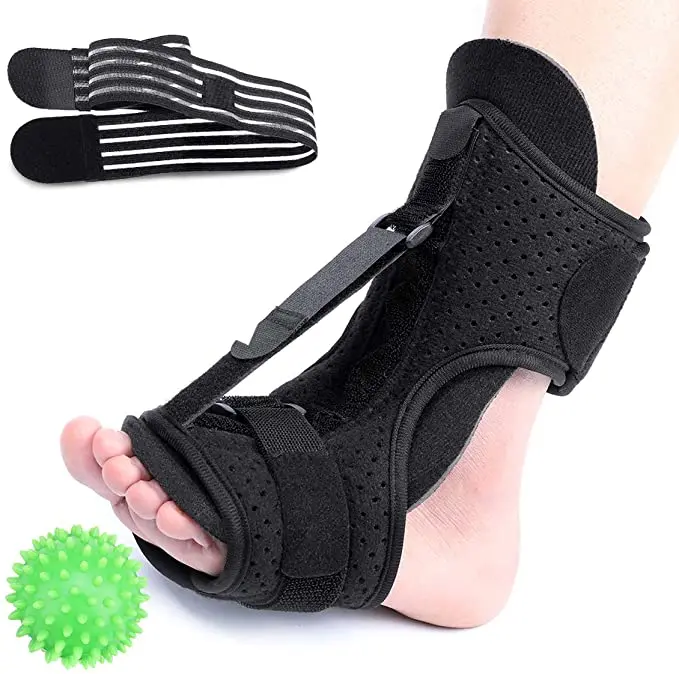 

Adjustable Plantar Fasciitis Night Splint Foot Drop Orthotic Brace Elastic Dorsal Night Splint