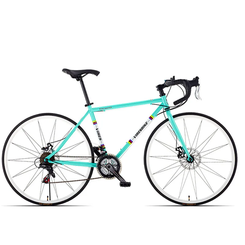 Road Bike Bicycle Double Shock Absorbing Bending Straight Shifting Adult Men's Women's Bicycles Teenager Students Off-road Racin Road Bike Bicycle Double Shock Absorbing Bending Straight Shifting Adult Men's Women's Bicycles Teenager Students Off-road Racin