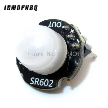 

MH-SR602 MINI Motion Sensor Detector Module SR602 Pyroelectric Infrared PIR kit sensory switch Bracket for Arduino Diy With lens