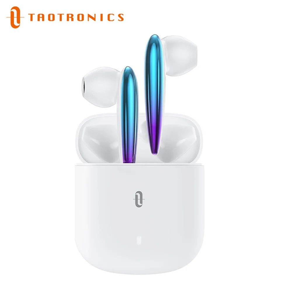 TaoTronics SoundLiberty 80 Bluetooth Earphones Wireless Earbuds TWS AptX IPX7 Waterproof Earphone with AI Noise Canceling Mic |