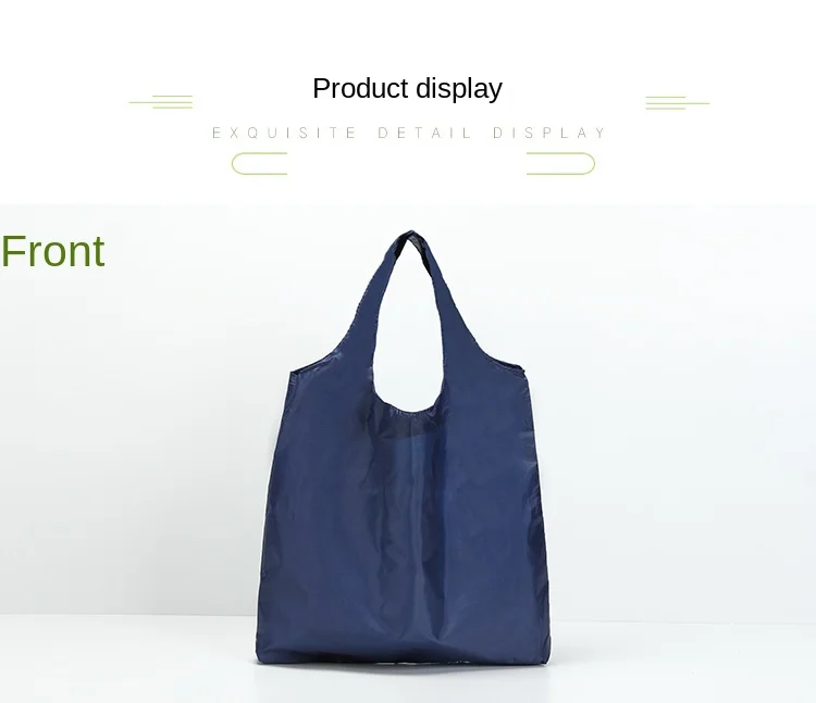 Reusable Grocery Bags Washable Foldable Shopping Tote Bags Sturdy Lightweight Eco Friendly Shoulder Bag