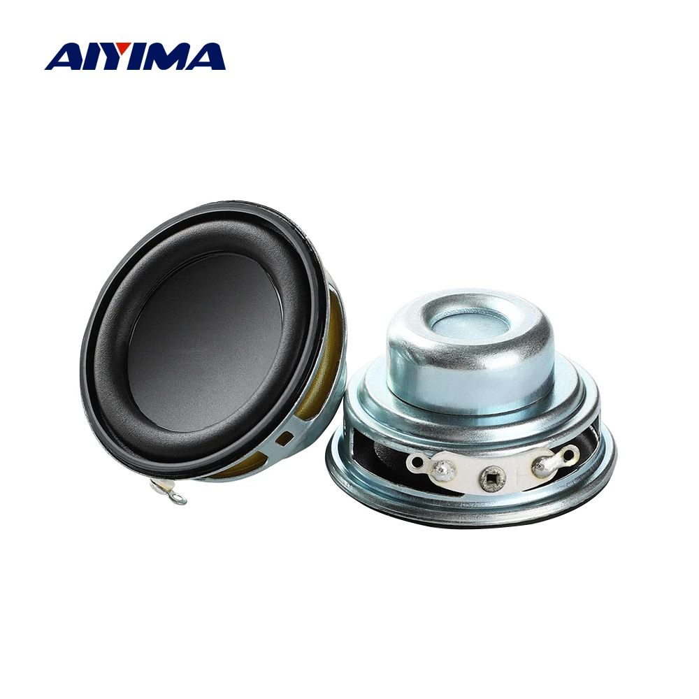Audio Speakers 2Pcs 1.5 Inch Full Range Mini Speaker 4 Ohm 5W 40MM Multimedia Loudspeaker DIY Amplifier Sound Speaker Home Theater