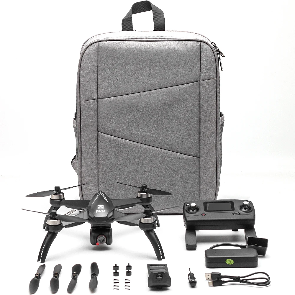 Бесщеточный Профессиональный Дрон MJX Bugs B5W бесщеточный с камерой Wi Fi FPV камера 4K