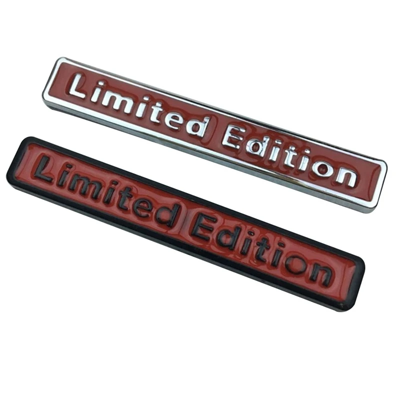 2019 3D металлический хромированный ограниченный выпуск наклейка на автомобиль