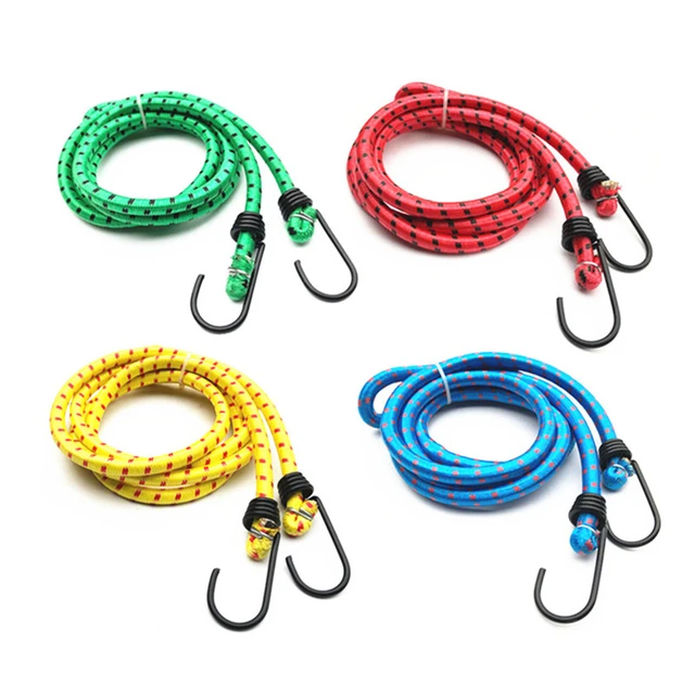 Bungee Cord Elastic Luggage Straps Rope With Hook Ends Camping