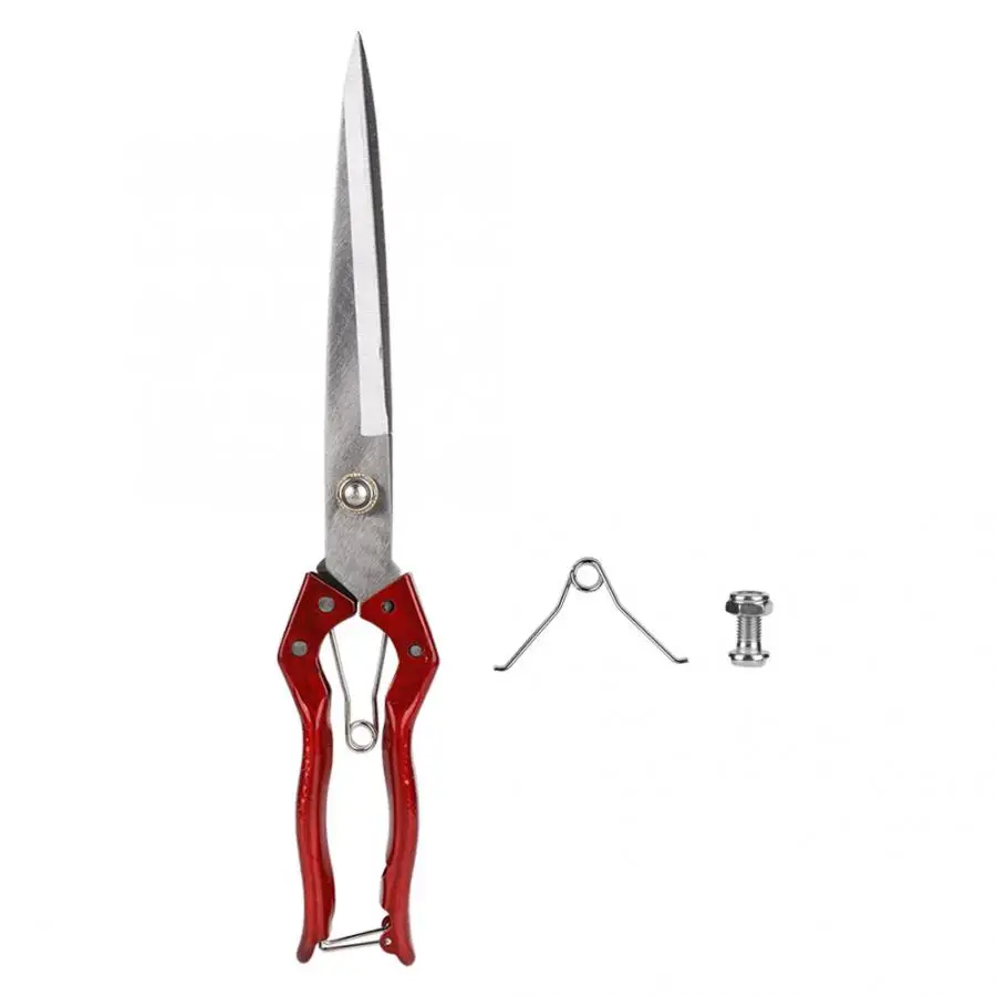 340mm Sheep Shears Spring Loaded Wool Trimming Scissors Clippers Cutter Goat Garden Shearing |