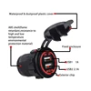 12V-24V USB Outlet Dual USB Car Charger Waterproof Cigarette Lighter Socket Mount Power Adapter 5V 3.1A for Car Marine Boat D5 ► Photo 3/6