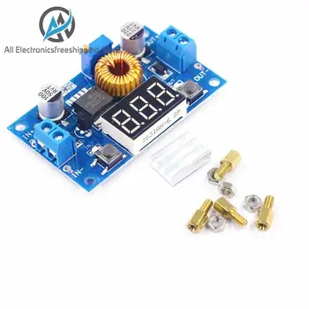 

5A 75W XL4015 DC-DC Converter Adjustable Step-Down Module 4.0-38V to 1.25V-36V DIY Adjustable Power Supply