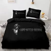2Pac Bedding Set Single Twin Full Queen King Size Tupac Amaru Shakur Bed Set Aldult Kid Bedroom Duvetcover Sets 3D Print 043 2