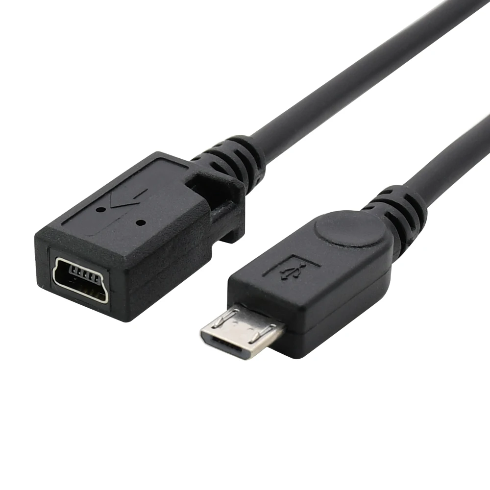 

MINI USB female to Micro USB Male data cable for mobile phone