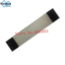 100 шт. 9 контактный гибкий кабель с ПВХ изоляцией Женский 2,54 мм Шаг белый гибкий кабель с ПВХ изоляцией на высоком каблуке 12 см, футболка